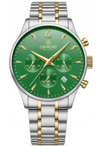 Zegarek Giewont Zegarek Męski Chronograph Sapphire Zielony GW6310-B6. Kolor: zielony #1