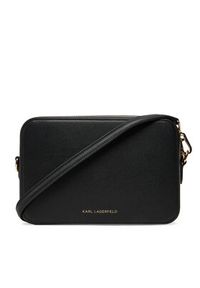 Karl Lagerfeld - KARL LAGERFELD Torebka A3W30153 Czarny. Kolor: czarny. Materiał: skórzane #3