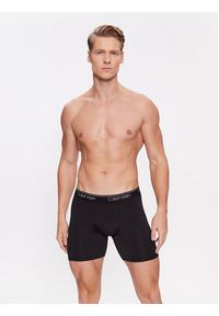 Calvin Klein Komplet 3 par bokserek Boxer Brief 3Pk 000NB2570A Czarny. Kolor: czarny. Materiał: syntetyk