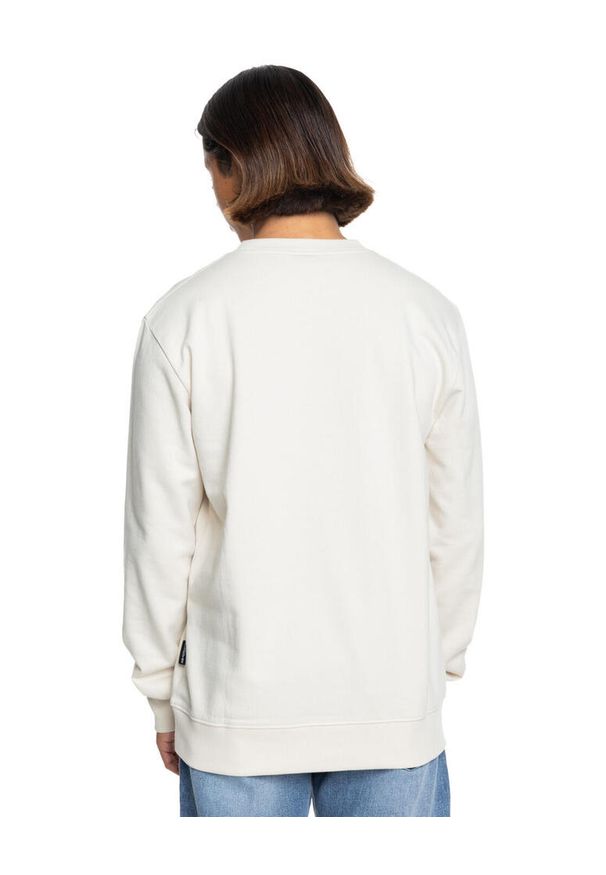 Quiksilver - Polar z okrągłym dekoltem dla Mężczyzn BASIC Biały. Kolor: biały. Materiał: materiał, poliester, bawełna