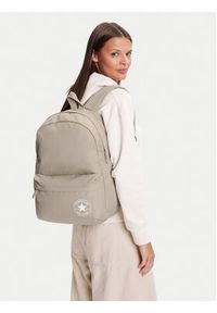 Converse Plecak 10025962-A29 Beżowy. Kolor: beżowy. Materiał: materiał #3