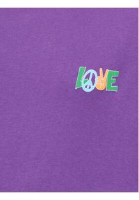 Night Addict T-Shirt MTS-NA149SOUL Fioletowy Regular Fit. Kolor: fioletowy. Materiał: bawełna