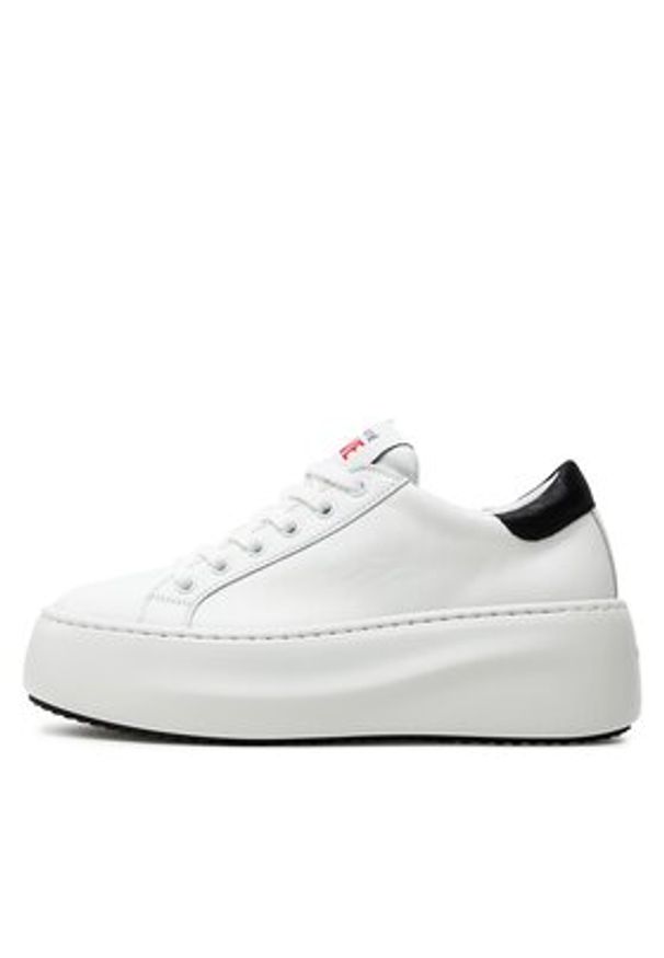 Vic Matié Sneakersy 1E1054D_W62BNLB014 Biały. Kolor: biały. Materiał: skóra