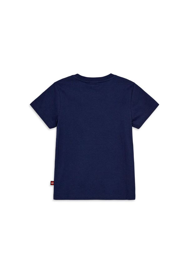 Koszulka Dziecięca LEGO NINJAGO Tano 308 Granatowa. Kolor: niebieski