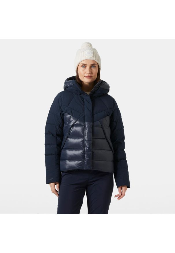 Damska kurtka puchowa Helly Hansen Bliss. Kolor: niebieski. Materiał: puch. Sezon: zima