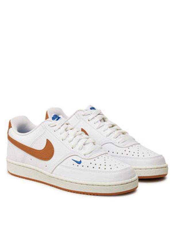 Nike Sneakersy Court Vision Lo Nn FV9952 102 Biały. Kolor: biały. Materiał: skóra. Model: Nike Court