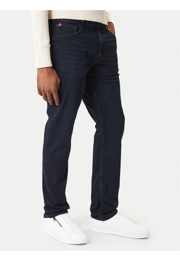 TOMMY HILFIGER - Tommy Hilfiger Jeansy Core Denton MW0MW39036 Granatowy Slim Fit. Kolor: niebieski