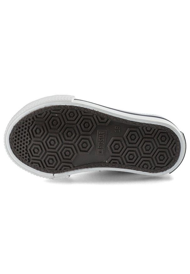 Big-Star - Granatowe Trampki Big Star Dziecięce Buty Wsuwane. Zapięcie: bez zapięcia. Kolor: niebieski. Materiał: materiał, guma. Szerokość cholewki: normalna. Wzór: aplikacja