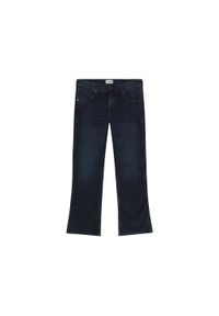 Wrangler - WRANGLER MĘSKIE SPODNIE JEANSOWE HORIZON DZWONY ONYX WASH 112356834 W110008838