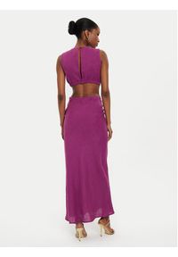 ViCOLO Sukienka letnia TB2881 Fioletowy Regular Fit. Kolor: fioletowy. Materiał: wiskoza. Sezon: lato #4