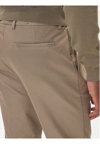 BOSS Chinosy P-Kaiton1 50543945 Beżowy Slim Fit. Kolor: beżowy. Materiał: bawełna #5