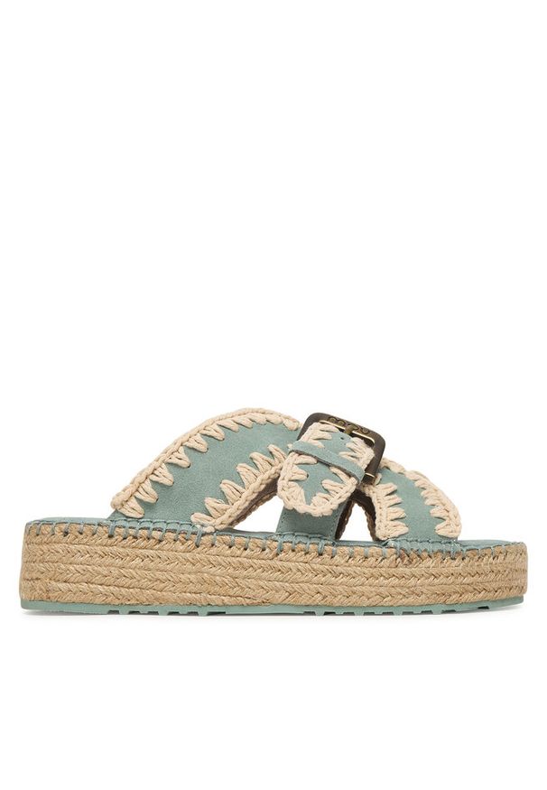 Espadryle Mou. Kolor: brązowy