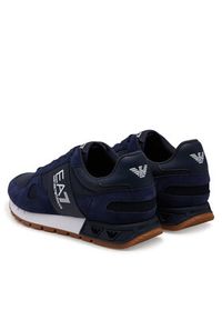 EA7 Emporio Armani Sneakersy X8X151 XK354 U456 Niebieski. Kolor: niebieski. Materiał: materiał