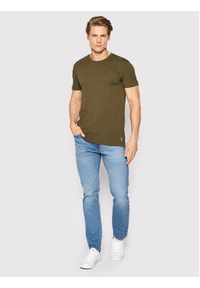 Polo Ralph Lauren Komplet 3 t-shirtów 714830304013 Zielony Regular Fit. Typ kołnierza: polo. Kolor: zielony. Materiał: bawełna #8
