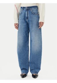 Pinko - PINKO Jeansy Eloise Egg. 103180 Niebieski Relaxed Fit. Kolor: niebieski #1