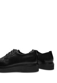 Calvin Klein Półbuty Lace Up - Lth HW0HW02278 Czarny. Kolor: czarny. Materiał: skóra