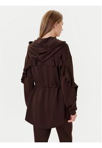 Liu Jo Sport Bluza TF5205 F0778 Brązowy Regular Fit. Kolor: brązowy. Materiał: syntetyk. Styl: sportowy #5