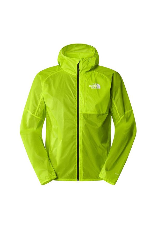 Kurtka The North Face Windstream 0A87GTRIQ1 - zielona. Typ kołnierza: kaptur. Kolor: zielony. Materiał: nylon, poliester. Styl: wakacyjny, klasyczny