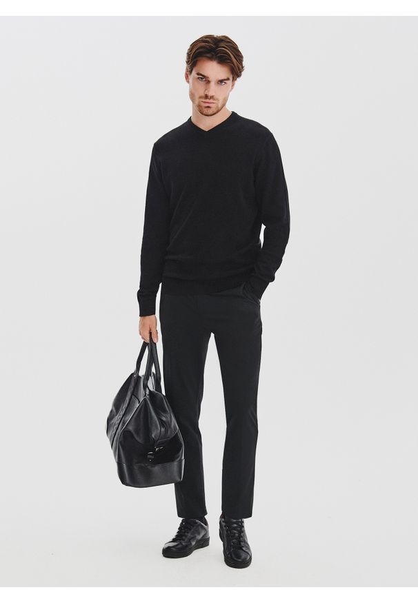 Pako Lorente - PAKO LORENTE – Duża skórzana torba męska. Materiał: skóra