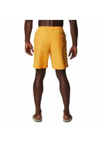 columbia - Szorty do pływania męskie Columbia Summerdry Short. Kolor: żółty. Styl: sportowy