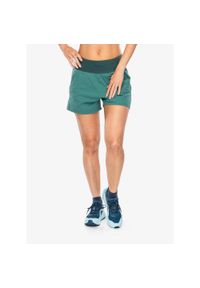 Spodenki turystyczne damskie Rab Momentum Shorts. Kolor: zielony