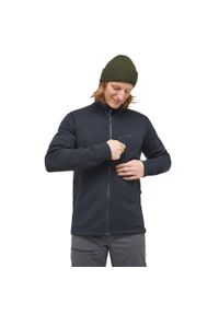 Kurtka turystyczna Haglöfs Rosson Mid. Kolor: czarny. Sport: turystyka piesza #1