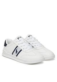 Polo Ralph Lauren Sneakersy Heritage Court III T-Toe RL02475101 Biały. Kolor: biały. Materiał: skóra #3