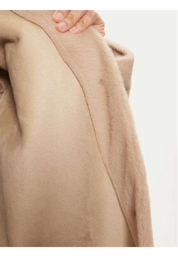 Pinko - PINKO Płaszcz przejściowy 103836 A1ZN Beżowy Regular Fit. Kolor: beżowy. Materiał: syntetyk