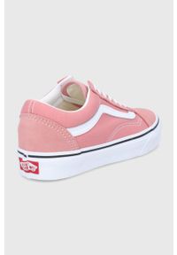 Vans tenisówki UA Old Skool damskie kolor różowy. Nosek buta: okrągły. Zapięcie: sznurówki. Kolor: różowy. Materiał: guma