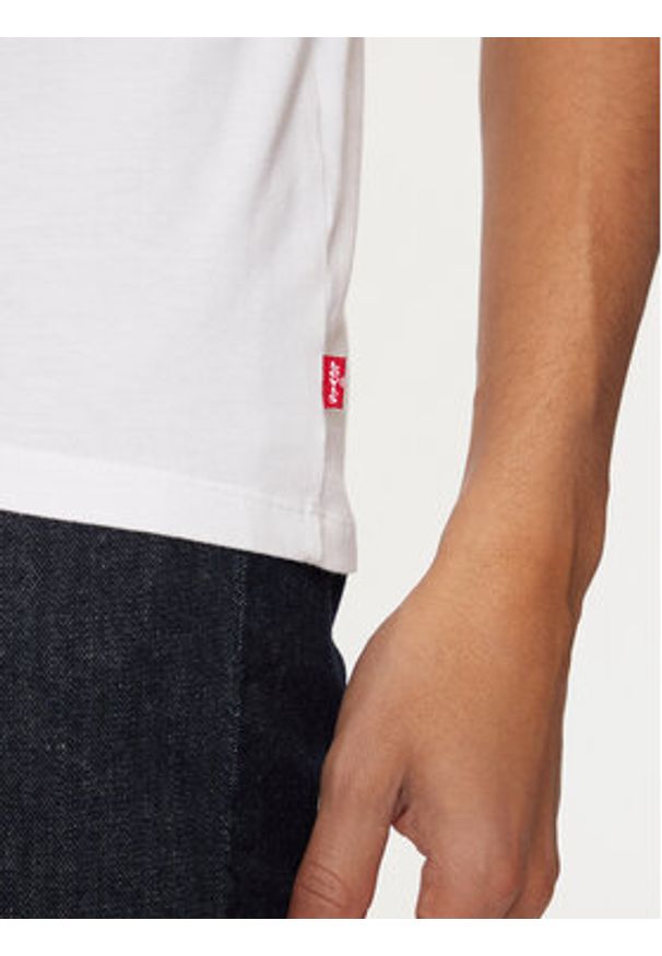 Levi's® Komplet t-shirtów 79541-0000 Biały Slim Fit. Kolor: biały. Materiał: bawełna
