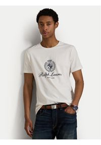 Polo Ralph Lauren T-Shirt 710978032001 Biały Regular Fit. Typ kołnierza: polo. Kolor: biały. Materiał: bawełna #1