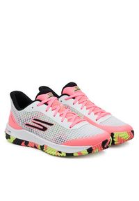 skechers - Skechers Buty do tenisa Viper Court Pro 246069/WMLT Biały. Kolor: biały. Materiał: materiał. Sport: tenis