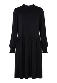 Soyaconcept Dżersejowa sukienka z dodatkiem lyocellu Marica Czarny female czarny XL (44). Kolor: czarny. Materiał: jersey. Długość rękawa: długi rękaw #1