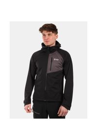 Męska kurtka softshell Kilpi BELTRA-M. Kolor: czarny. Materiał: softshell