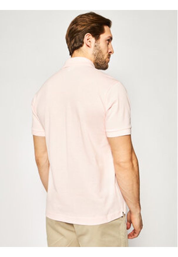 Lacoste Polo L1212 Różowy Classic Fit. Typ kołnierza: polo. Kolor: różowy. Materiał: bawełna