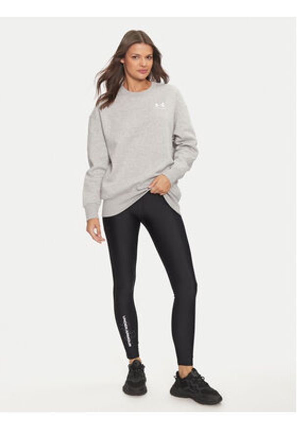 Under Armour Legginsy UA Tech™ 1386408 Czarny Slim Fit. Kolor: czarny. Materiał: syntetyk