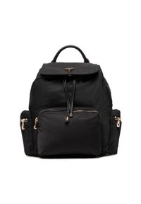 Guess Plecak Eco Gemma HWEYG8 39532 Czarny. Kolor: czarny. Materiał: materiał