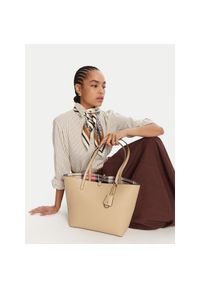 Lauren Ralph Lauren - Torebka LAUREN RALPH LAUREN. Kolor: beżowy #1