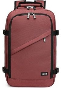 Plecak turystyczny Kono Mały Plecak Ryanair WizzAir 40x20x25 Czerwony 20L Expander. Kolor: czerwony #1