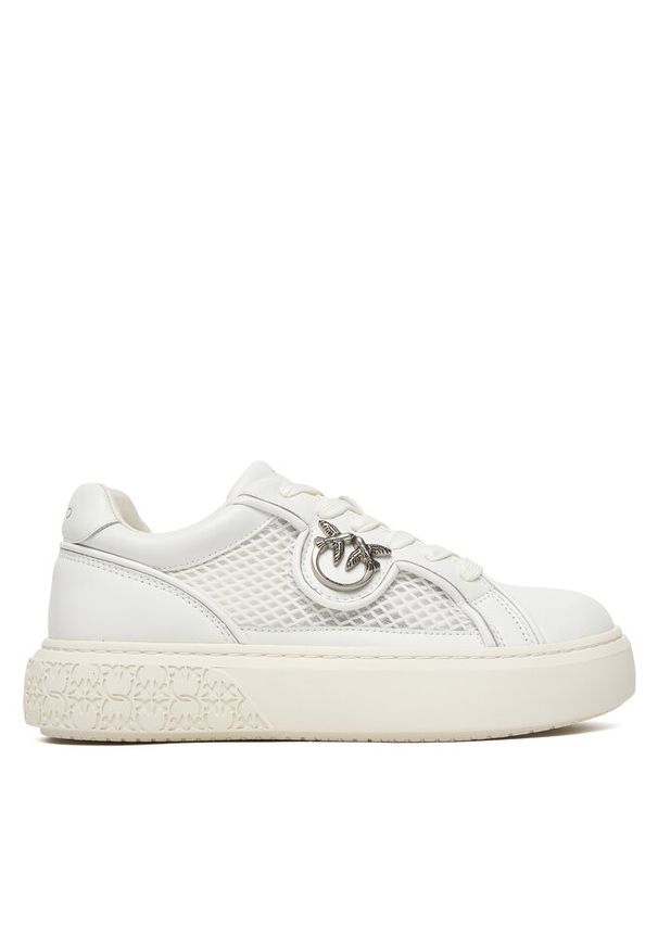 Pinko - Sneakersy PINKO. Kolor: biały