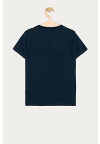 adidas Originals - T-shirt dziecięcy 128-164 cm. Okazja: na co dzień. Kolor: niebieski. Materiał: bawełna, dzianina. Wzór: nadruk. Styl: casual #3