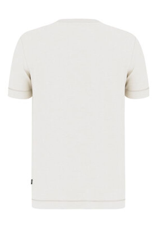 JOOP! T-Shirt 17 JJ-21Bajo 30047429 Beżowy Modern Fit. Kolor: beżowy. Materiał: bawełna