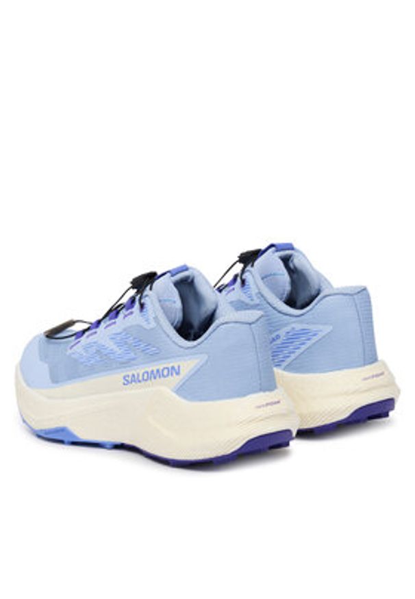 salomon - Salomon Buty do biegania Pulsar L49230200 Błękitny. Kolor: niebieski. Materiał: materiał