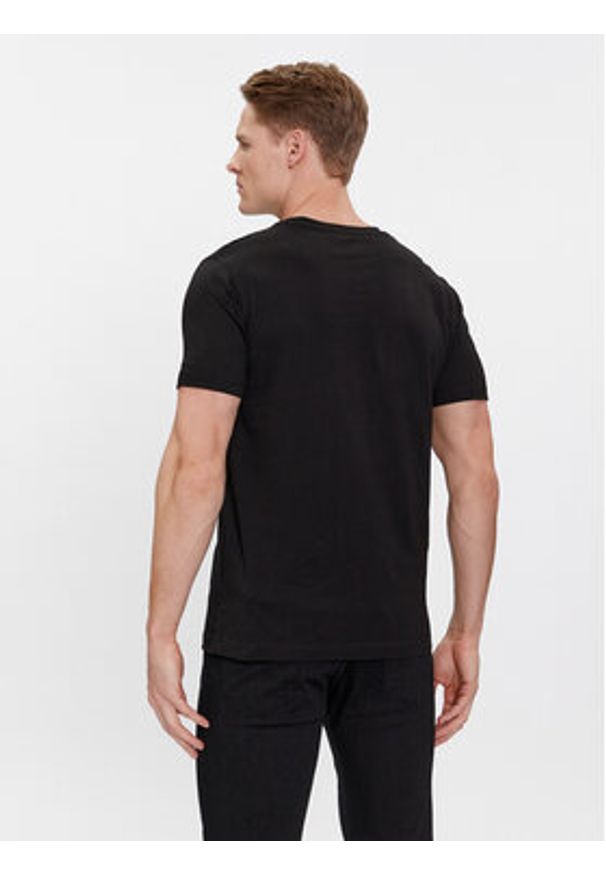 Karl Lagerfeld - KARL LAGERFELD Komplet 2 t-shirtów 765000 500298 Czarny Slim Fit. Typ kołnierza: dekolt w karo. Kolor: czarny. Materiał: bawełna