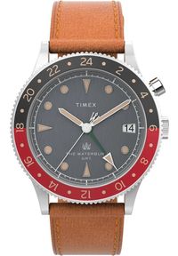 Zegarek Timex Zegarek męski Timex TW2V74000 brązowy. Kolor: brązowy #1