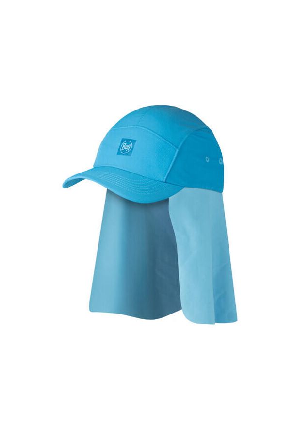 Buff - Czapka z daszkiem BUFF DESERT CAP KIDS SOLID. Kolor: niebieski