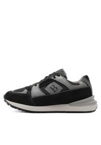 Badura Sneakersy GRAFTON-23 MB Czarny. Kolor: czarny. Materiał: zamsz, skóra #3