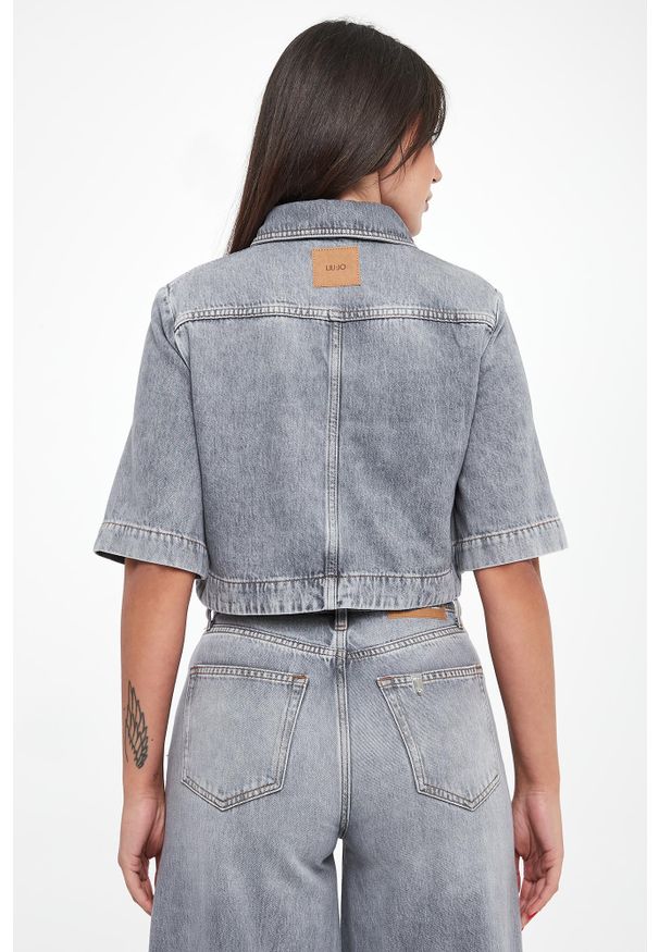 Liu Jo - Koszula damska jeansowa LIU JO. Materiał: jeans
