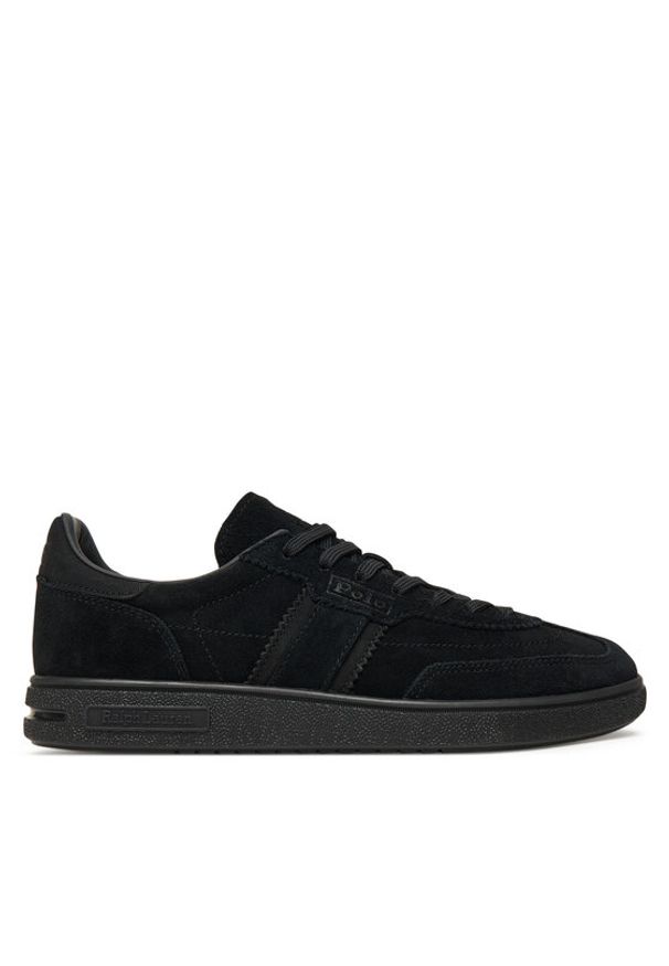Polo Ralph Lauren Sneakersy Bedford 804975536004 Czarny. Kolor: czarny. Materiał: skóra, zamsz
