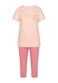 Triumph Piżama Sets 10227221 Różowy Regular Fit. Kolor: różowy. Materiał: bawełna #2